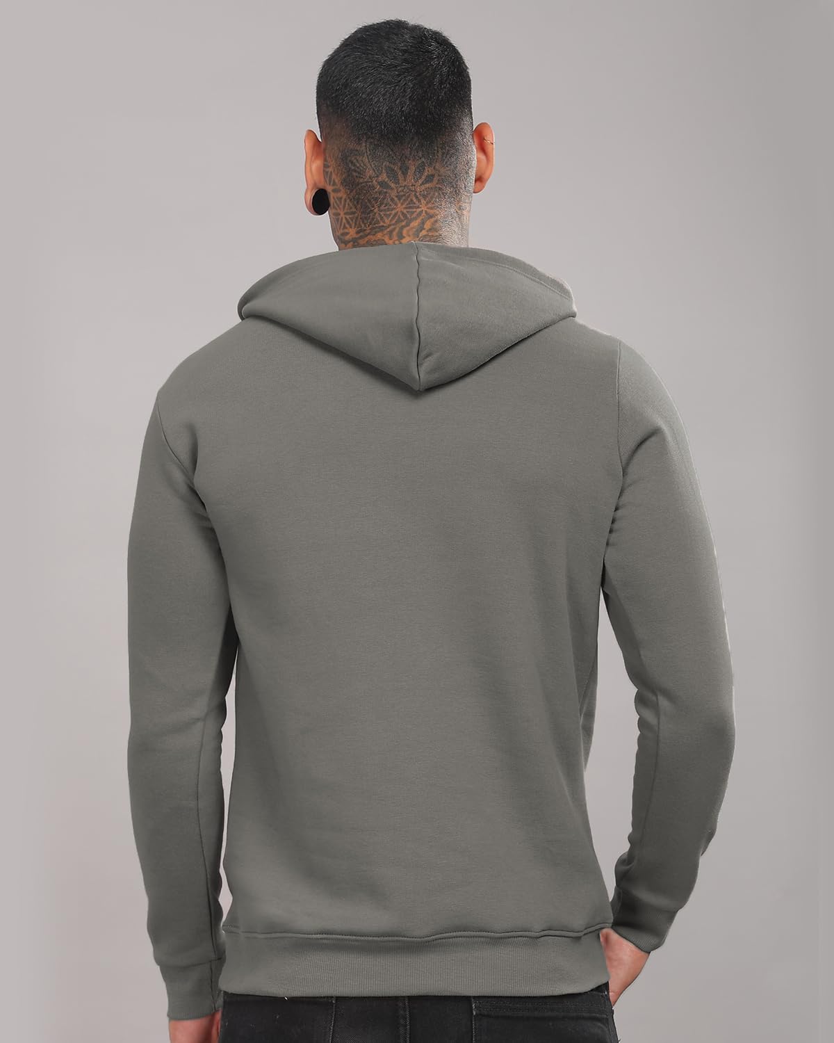 ADRO Hoodies for Men | Printed Hoodie for Men | Cotton Hoodie | Mens Hoodies | Sweatshirt for Men | Hooded Hoodie|H24-BOST-SG-XL