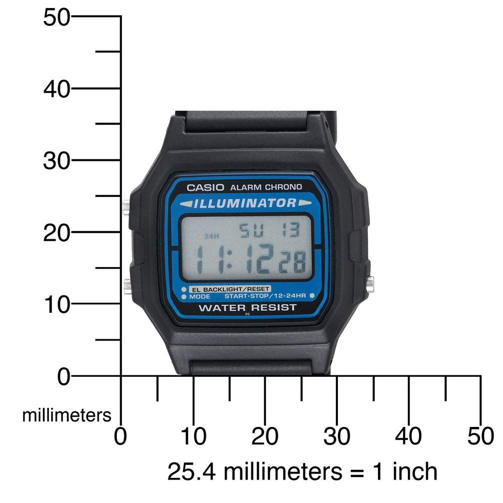 Casio F105W-1A Casio Illuminator Watch