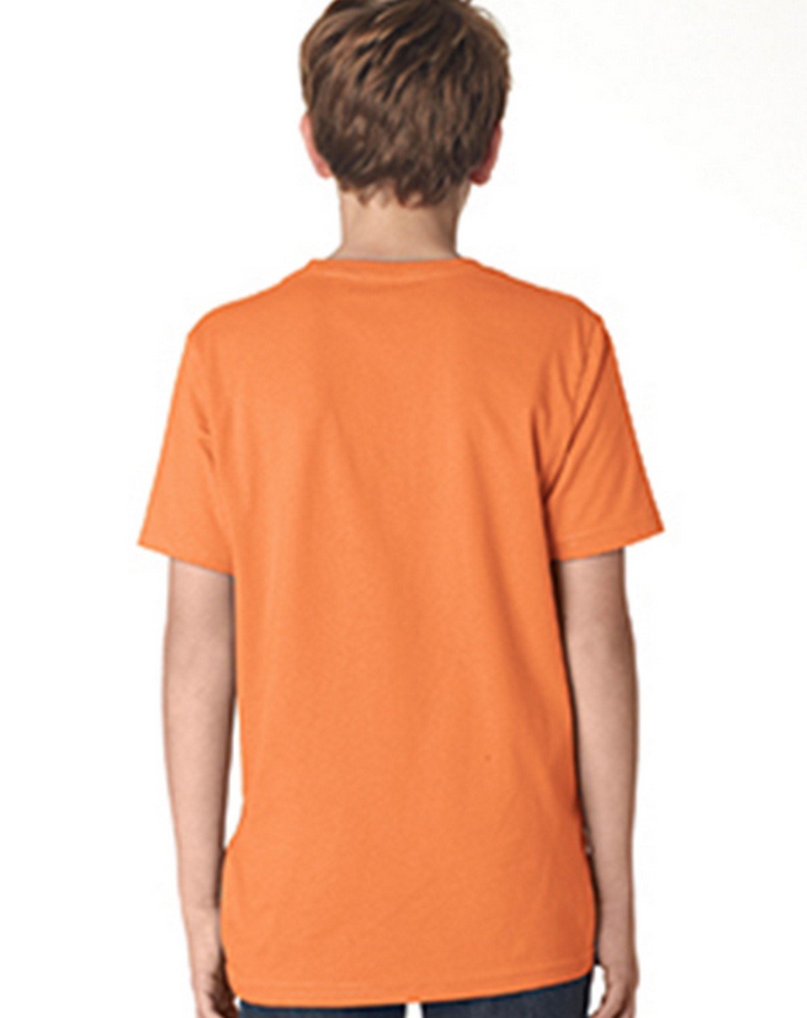 Youth Boys cotton crew - KELLY gREEN - XS(D0102H7NPNX)