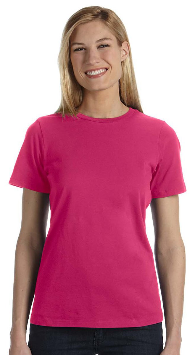 Ladies Relaxed Jersey Short-Sleeve T-Shirt - TEAM PURPLE - S(D0102H7WZ82)