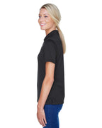Ladies Advantage Snag Protection Plus IL Snap Placket Polo - DARK cHARcOAL - XS(D0102H76TL6)