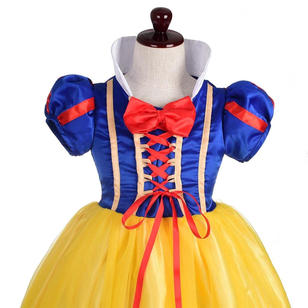 Dressy Daisy Baby-Girls' Princess Costume with Accessories Fancy Dresses Up Halloween Party With Red Ribbon Size 18-24 Months