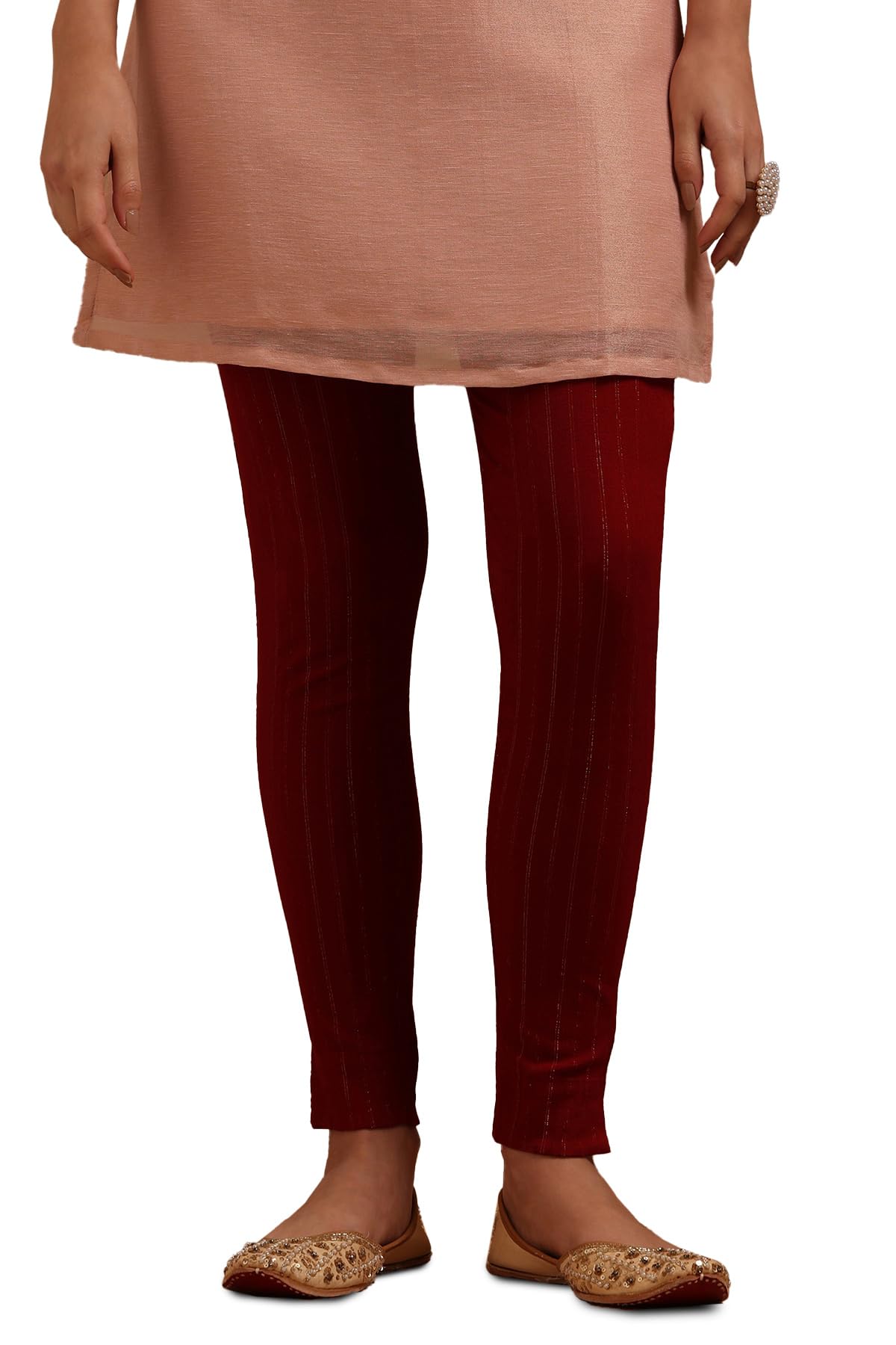 Soch Women Viscose Blend Striped Pant