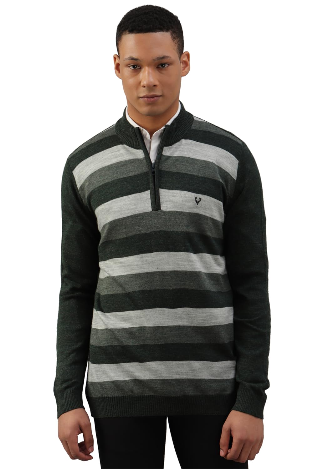 Allen Solly Men Striped Casual Pullover