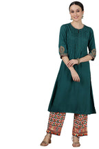 Aurelia WomenS Solid Straight Kurta | Round Neck Kurta For Women | Solid Kurta For Women | Beautiful Regular Fit Kurta For Women
