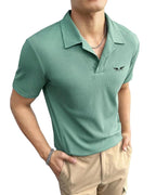 Noble Monk MenS Regular Fit Polo Shirt (T852_Nm_Malachite Green