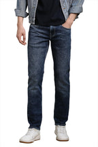 Louis Philippe Men Blue Mid Slim Fit Jeans