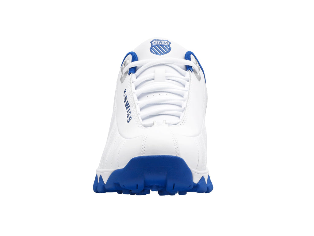 K-Swiss Men's ST329 CMF Sneaker, White/Classic Blue, 9 XW