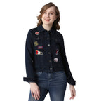 Pepe Jeans WomenS A-Line Coat (Pl402190G61_Classic Dark Indigo_S)