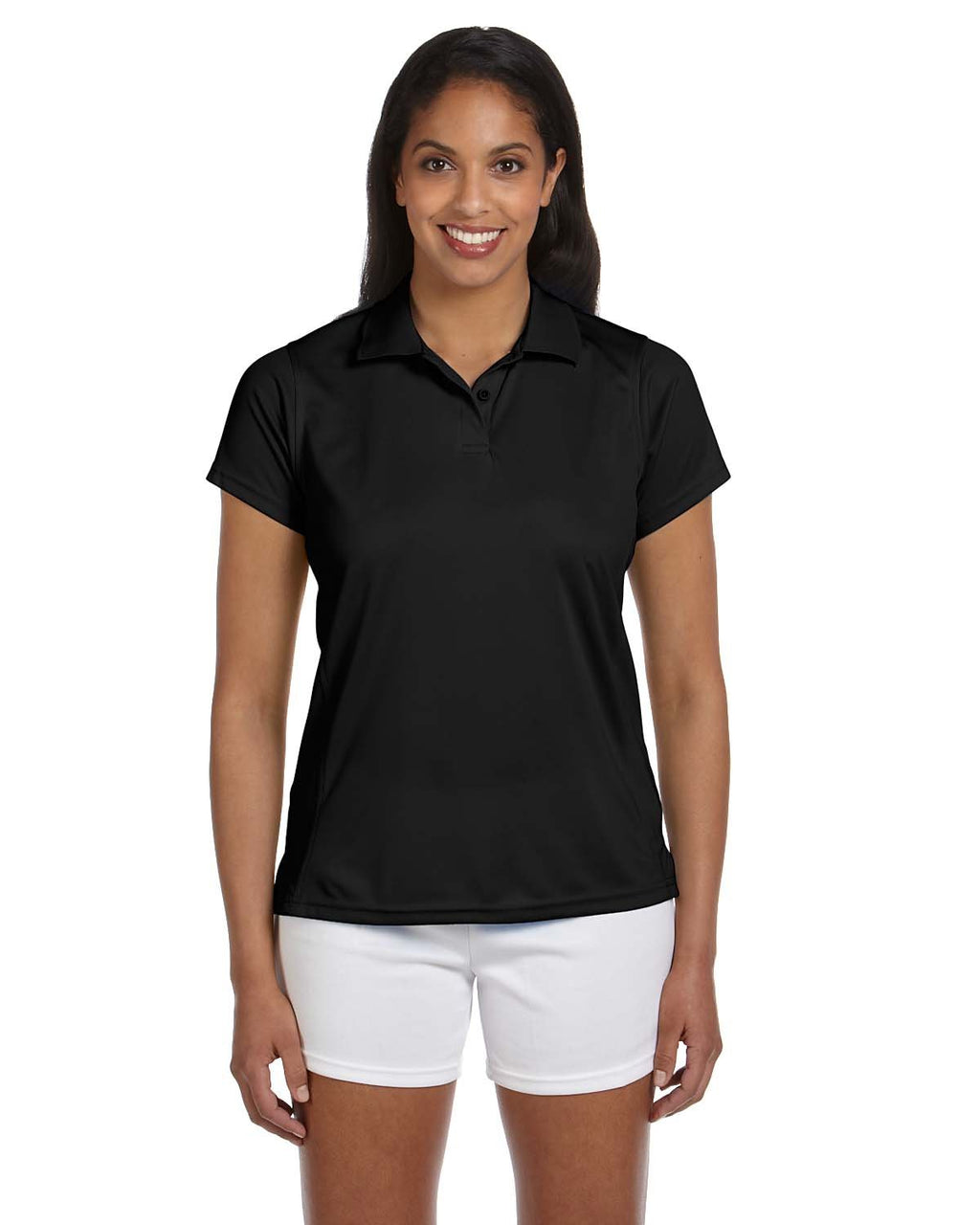 Ladies 4 oz Polytech Polo - WHITE - S(D0102H76NQ8)