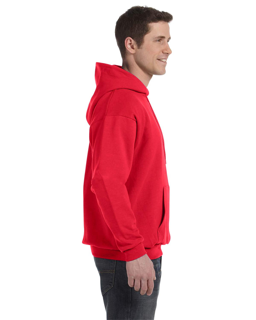Unisex Ecosmart 5050 Pullover Hooded Sweatshirt - WHITE - S(D0102H7D7WT)