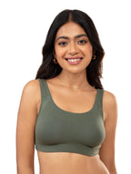 Nykd Soft Cup Easy Peasy Slip On Everyday Bra For Women, Wireless, Full Coverage, Support Shaper, Non Padded Sports Bra Bra, Nyb