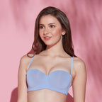 Nykd (Nyb027 Padded & Wired Ultimate Multiway Strapless Bra For Women | Anti Slip Bra With Seamless Neckline & Soft Detachable S