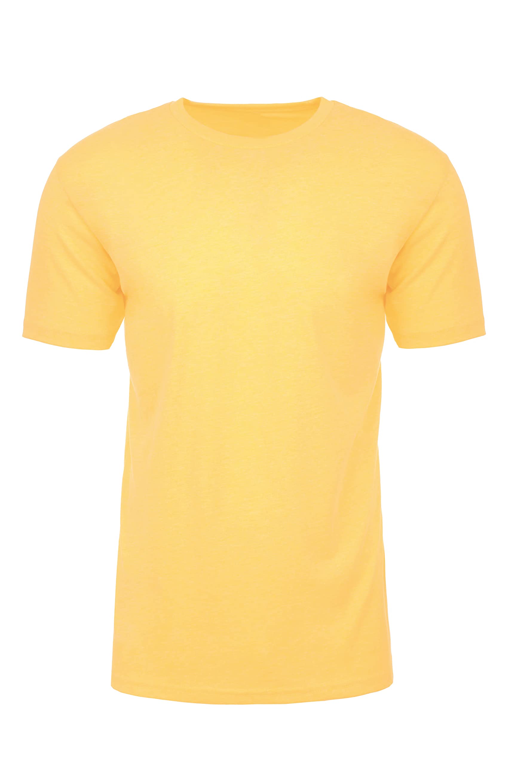 NEXT LEVEL APPAREL Mens Premium Fitted CVC Crew Tee (N6210) Banana Cream 3XL
