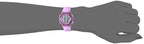 Armitron Sport Women's 45/7086TPR Digital Chronograph Translucent Purple Resin Strap Watch