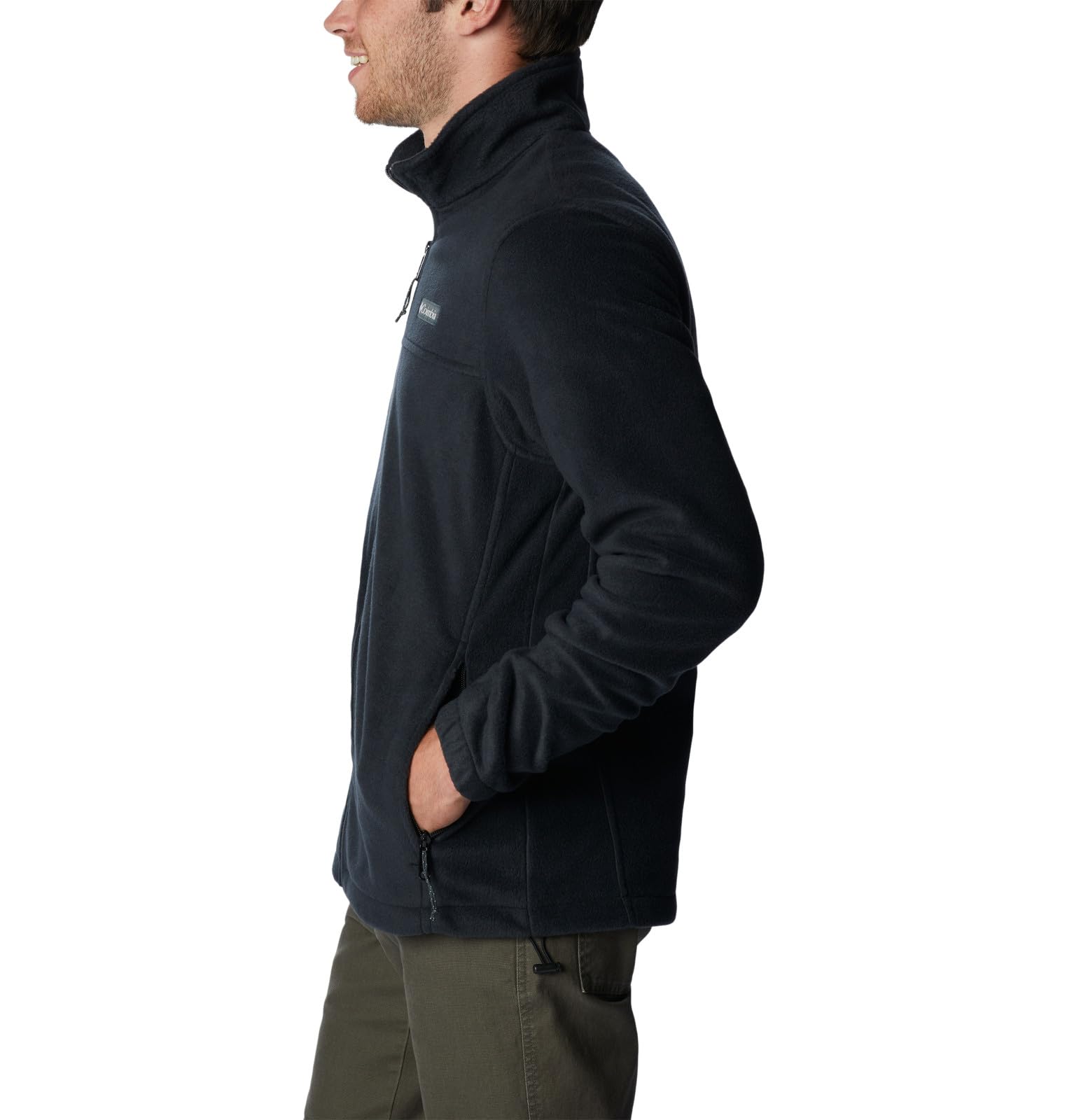 Mens Steens Mountainull-Zip 20 Fleece - BLAcK - S(D0102H7M9NX)