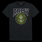 Relaxed Graphic T's, US Army, Black, S
