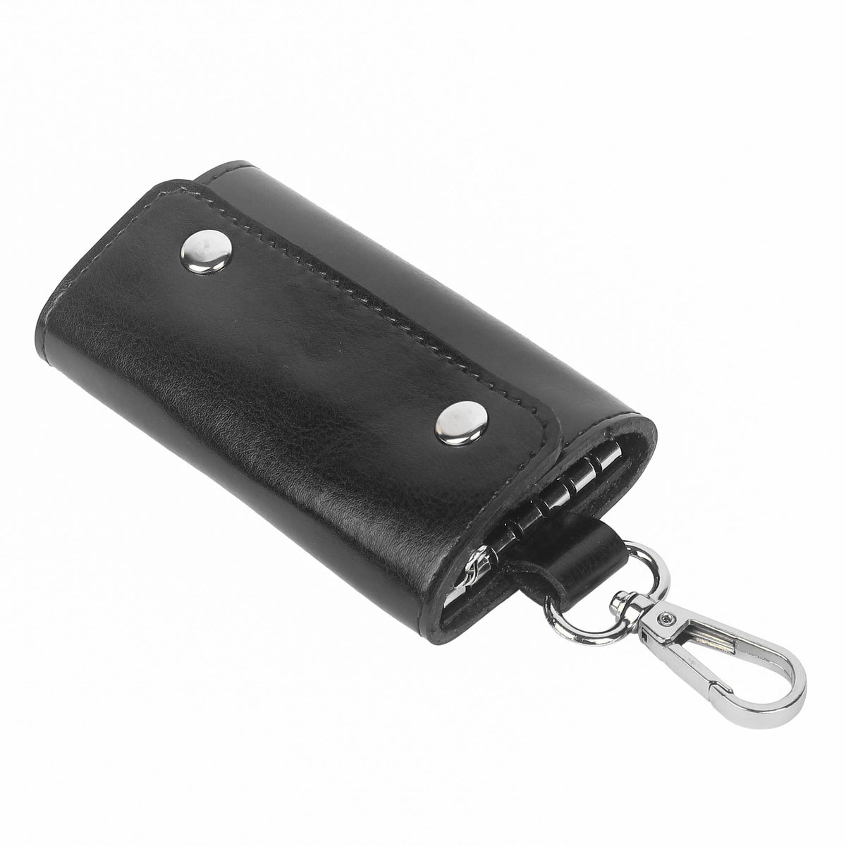 Instabuyz Leather Pouch Keychain Black Keypouch/Wallet Key Chain/Brown Key Pouch/Leather Wallet Keychain 10.56.52