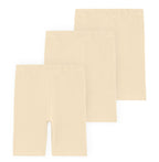Kyda Kids GirlsS Stretchable Anti Bacterial Cycling Shorts, Yoga & Workout Gym Shorts (Pack Of 3)