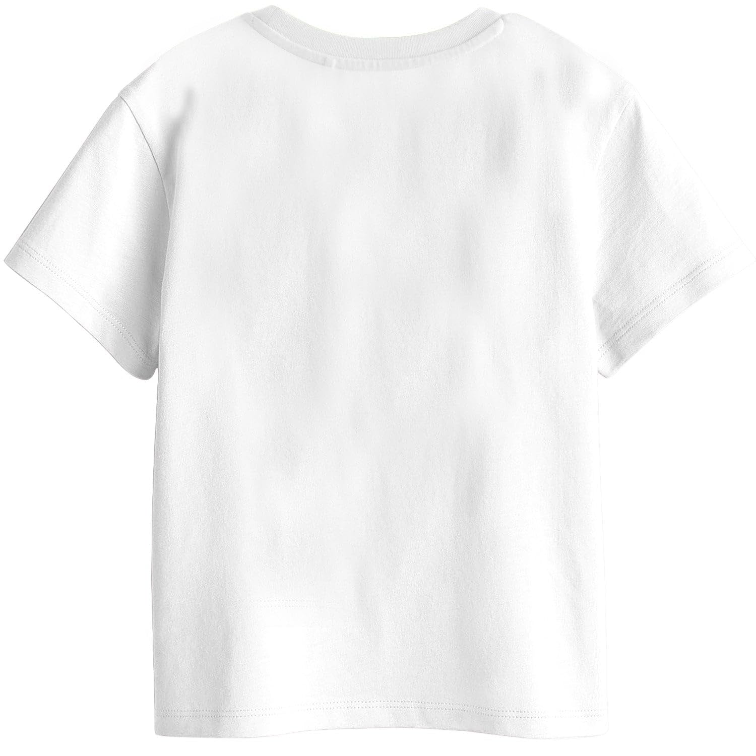 Bon Organik Girls Regular Fit T-Shirt (BON11401_White