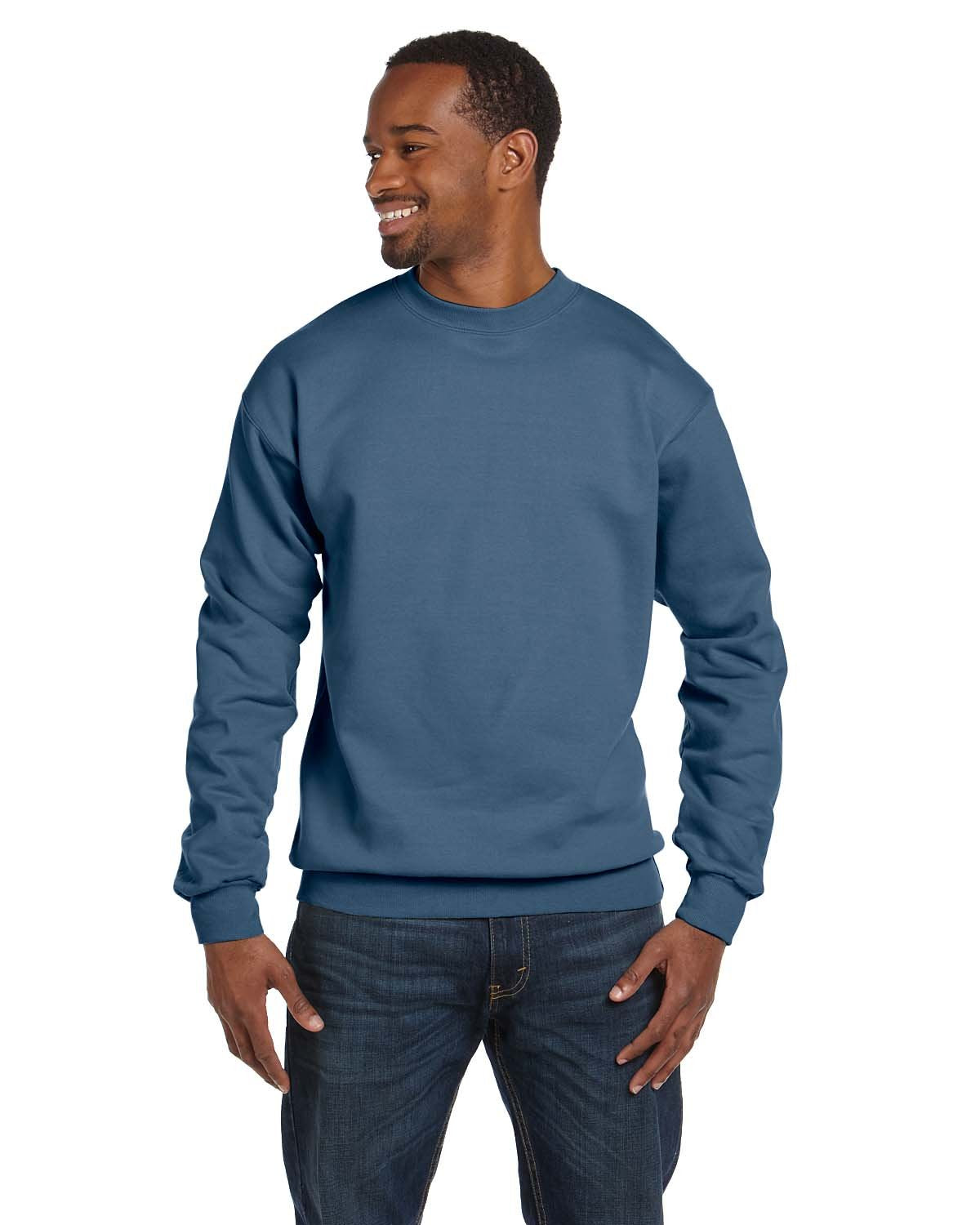 Unisex Ecosmart 5050 crewneck Sweatshirt - cARDINAL - S(D0102H7KFLJ)