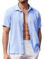 Tee Projekt Shirt for Men Stylish Popcorn Textured Shirt & Regular Fit Casual Shirt l Boys Shirts l Event Shirt