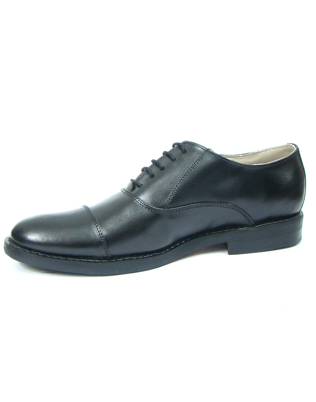 ASM Pure Leather Oxford Shoes with TPR (Thermo Plastic Rubber) Sole, Leather Insole, Fully Leather Lining and Memory Foam for Op 12