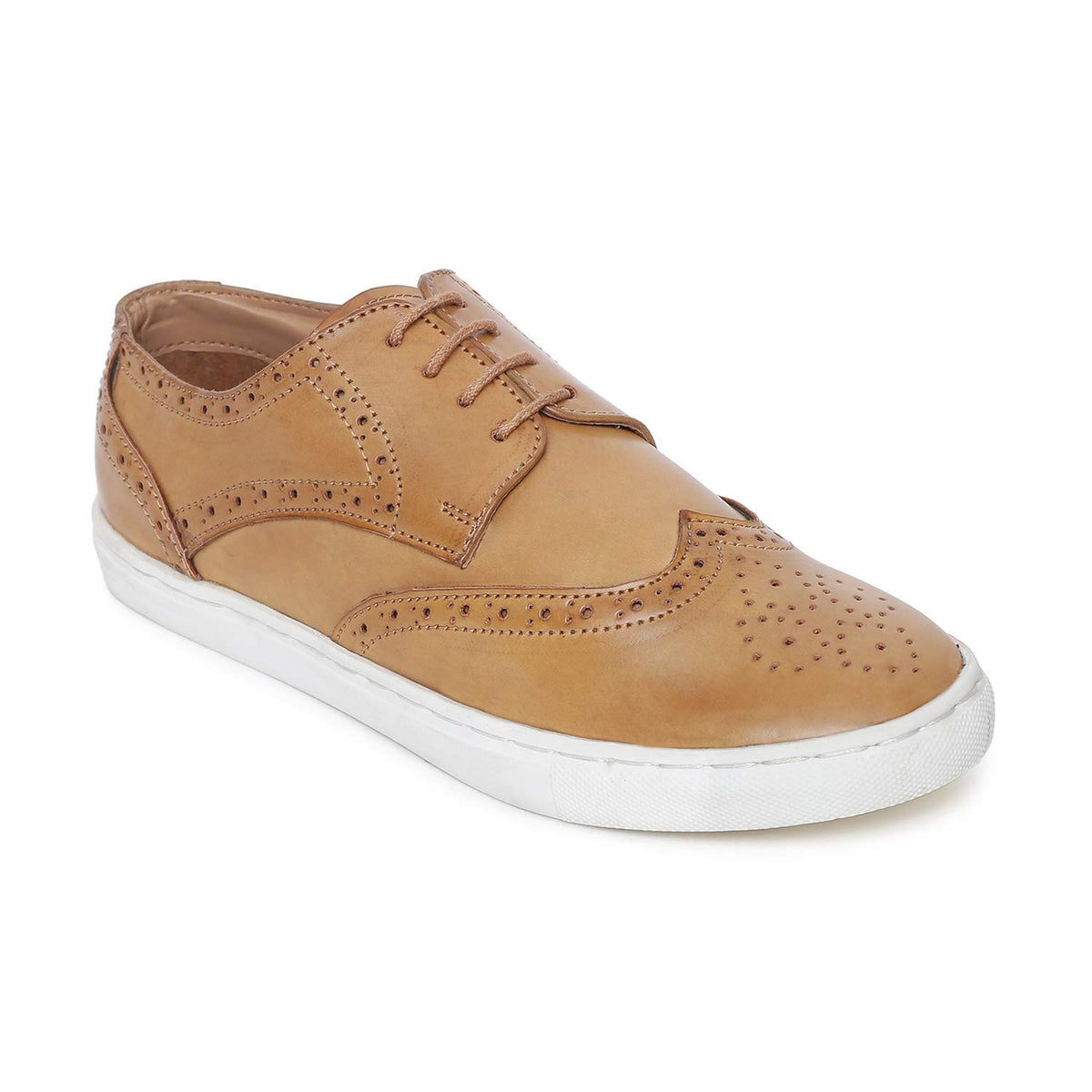Couch Potato Men Tan Formal Shoes6 UK (40 EU) (FTR_SFM_C4/39) 6