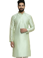 Jompers Mens Dupion Silk Kurta And Churidar Pyjama Set