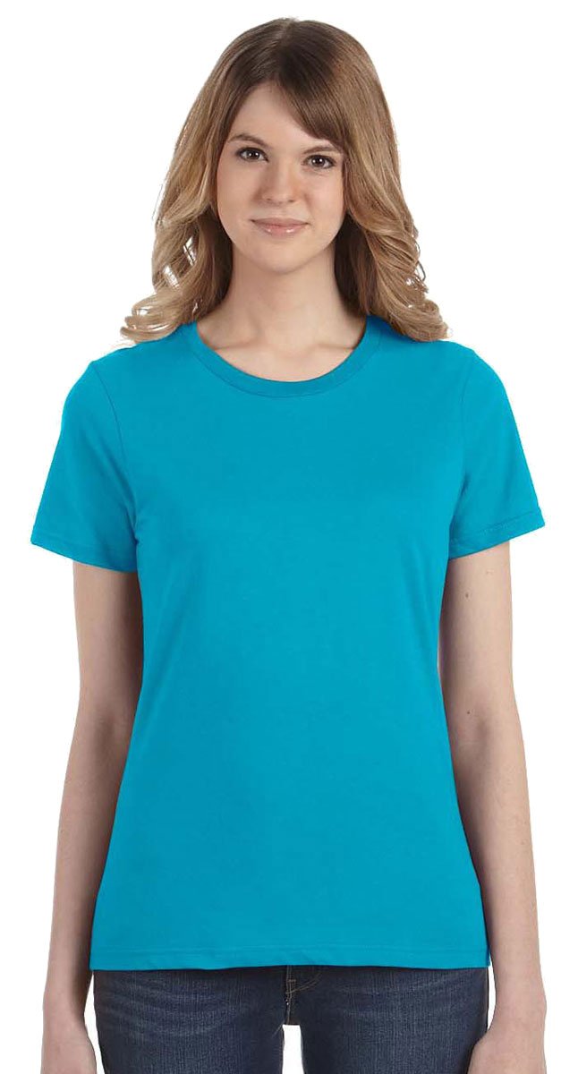 Ladies Lightweight T-Shirt - WHITE - 3XL(D0102H7KJ8X)