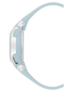 Armitron Sport Women's Digital Chronograph Resin Strap Watch, 45/7012,Light Blue/Silver