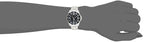 U.S. Polo Assn. Men's Analog Stainless Steel Watch with Black Dial and Rotating Bezel - Sleek Design, Adjustable Band, and Water