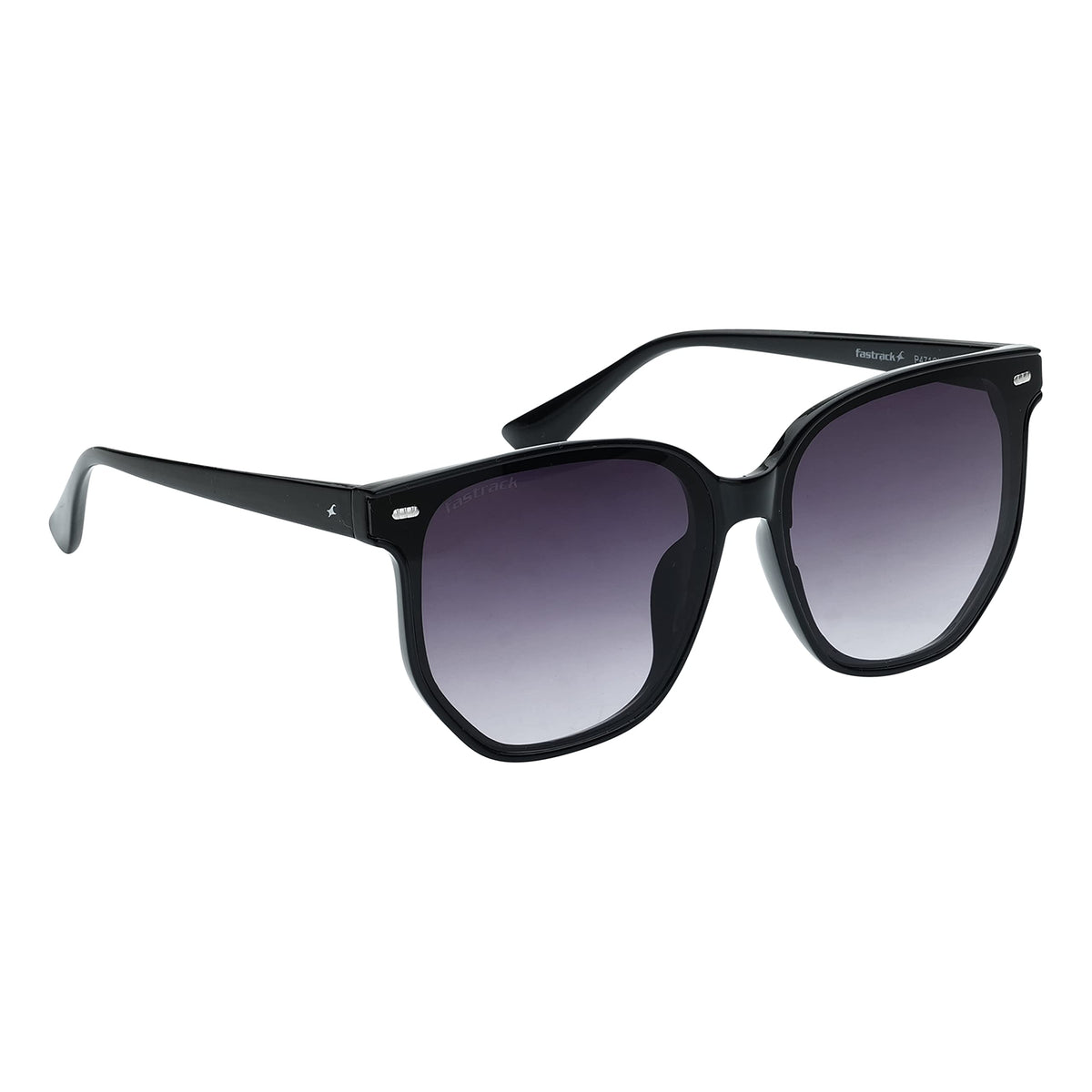 Fastrack Grey Round 100% Uv Protected Sunglasses For Unisex 61