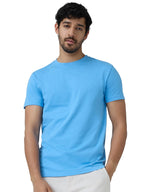 XYXX Mens Round Neck Regular fit Solid Tshirt | Softer Than Cotton | Cotton Rich Tshirt for Men| Anti-Microbial Silver Finish