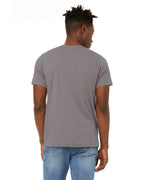 Unisex Sueded T-Shirt - HEATHER RED - XS(D0102H7KP0J)