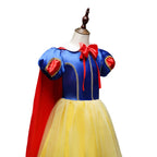Dressy Daisy Little Girls' Princess Costume with Cape and Accessories Fancy Dresses Up Halloween Party Size