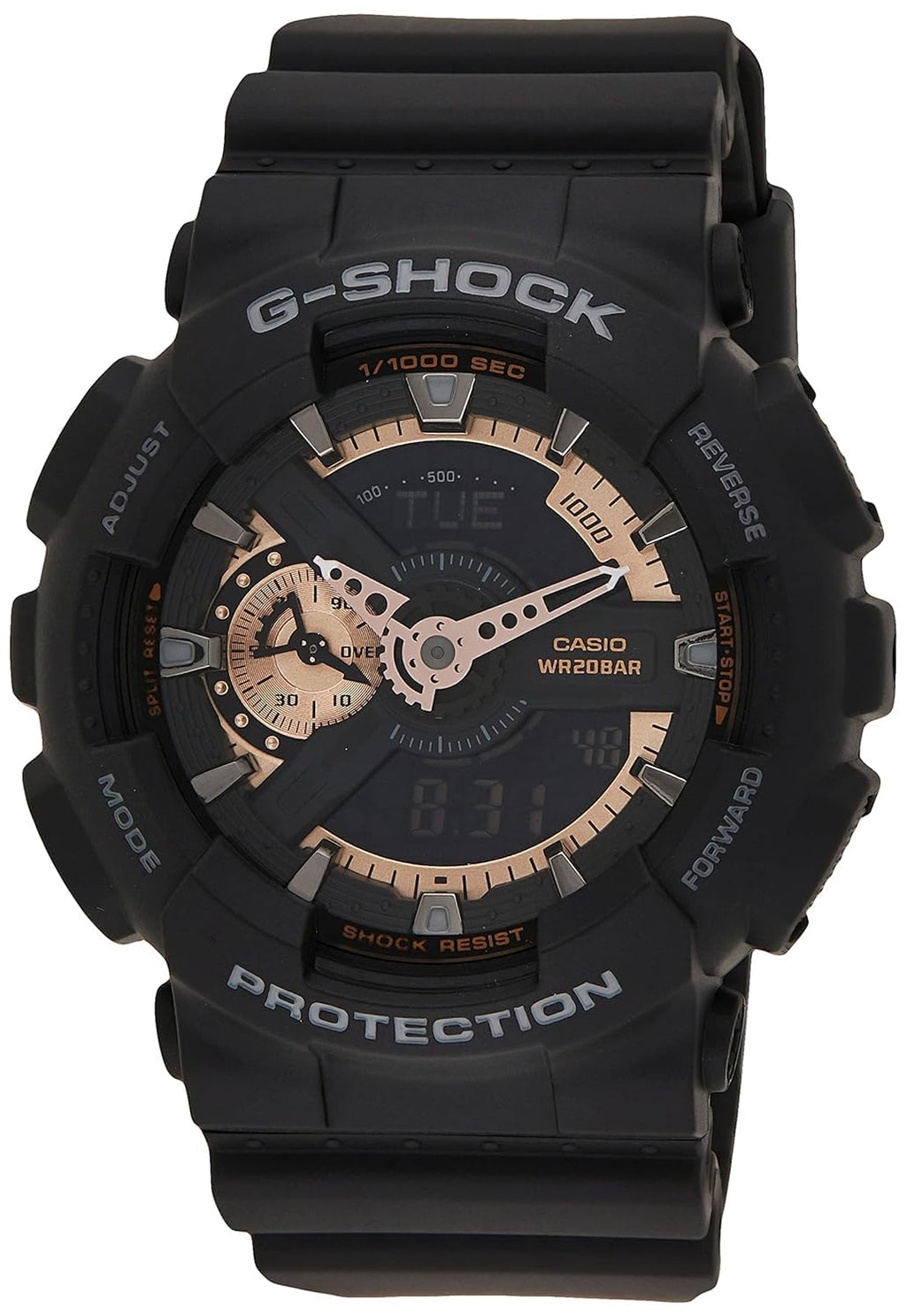 Casio Men's GA110RG-1A G-Shock Black Watch