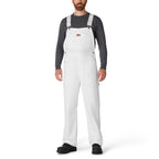 Dickies mens Painters Bib overalls and coveralls workwear apparel, White, 30W x 32L US