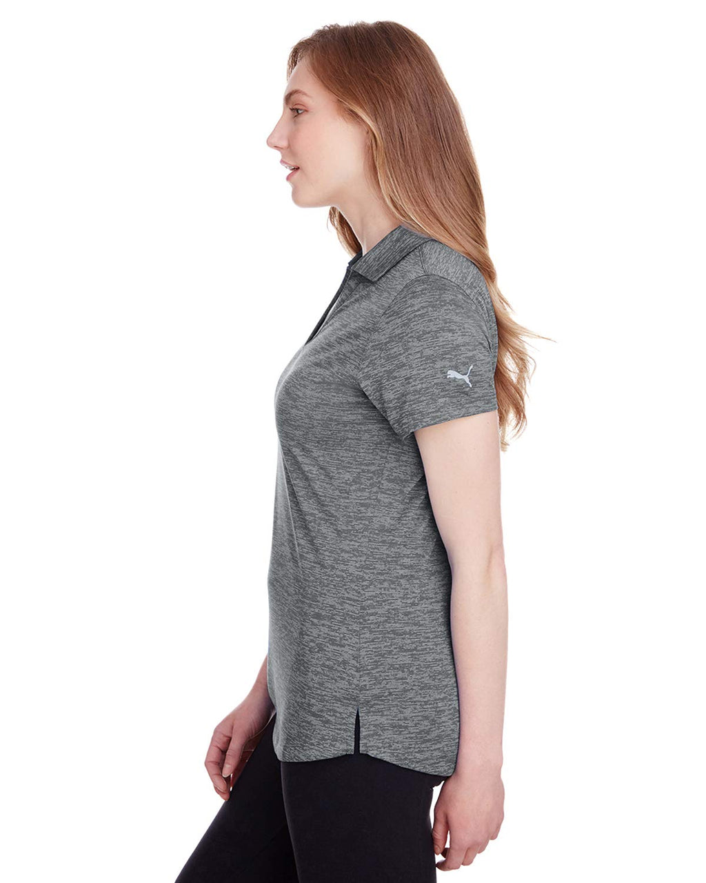 Ladies Icon Heather Polo - PUMA BLAcK - XS(D0102H7DHc8)