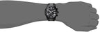 GUESS Stainless Steel Black Ionic Plated Chronograph Bracelet Watch with Date. Color: Black (Model: U0668G5)