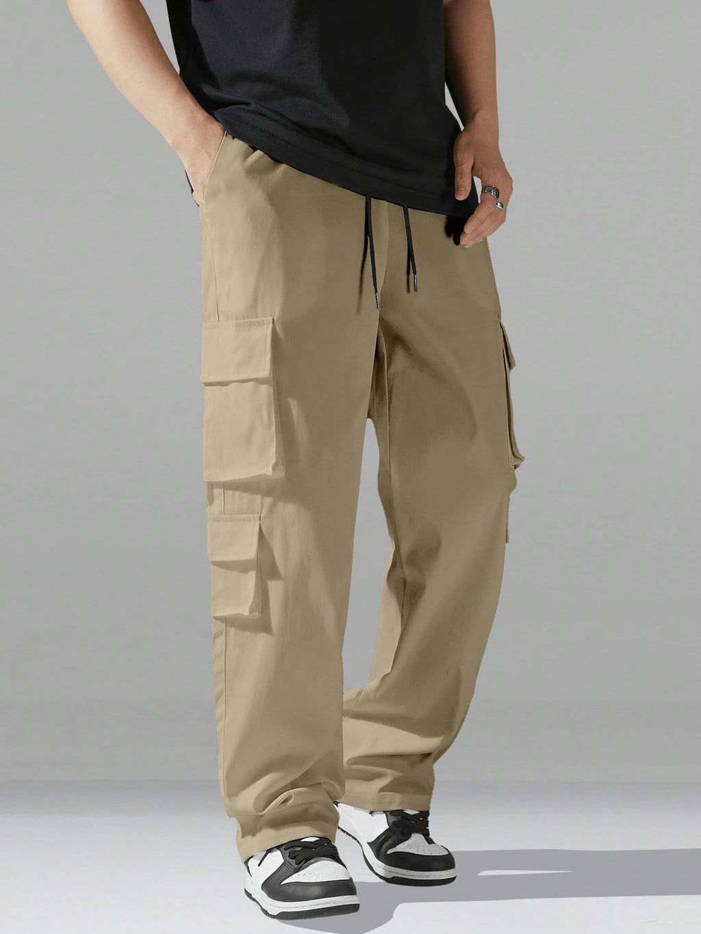Indoprimo Men Cargo || Men Cargo Pants || Men Cargo Pants Cotton || Cargos For Men || Men Cargo Trouser (In, Alpha, Xl, Regular,