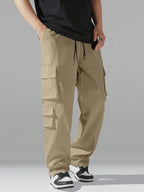 Indoprimo Men Cargo || Men Cargo Pants || Men Cargo Pants Cotton || Cargos For Men || Men Cargo Trouser (In, Alpha, Xl, Regular,