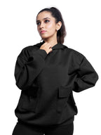 Greciilooks Oversized Cotton Winter Hoodie & T-Shirt For Women