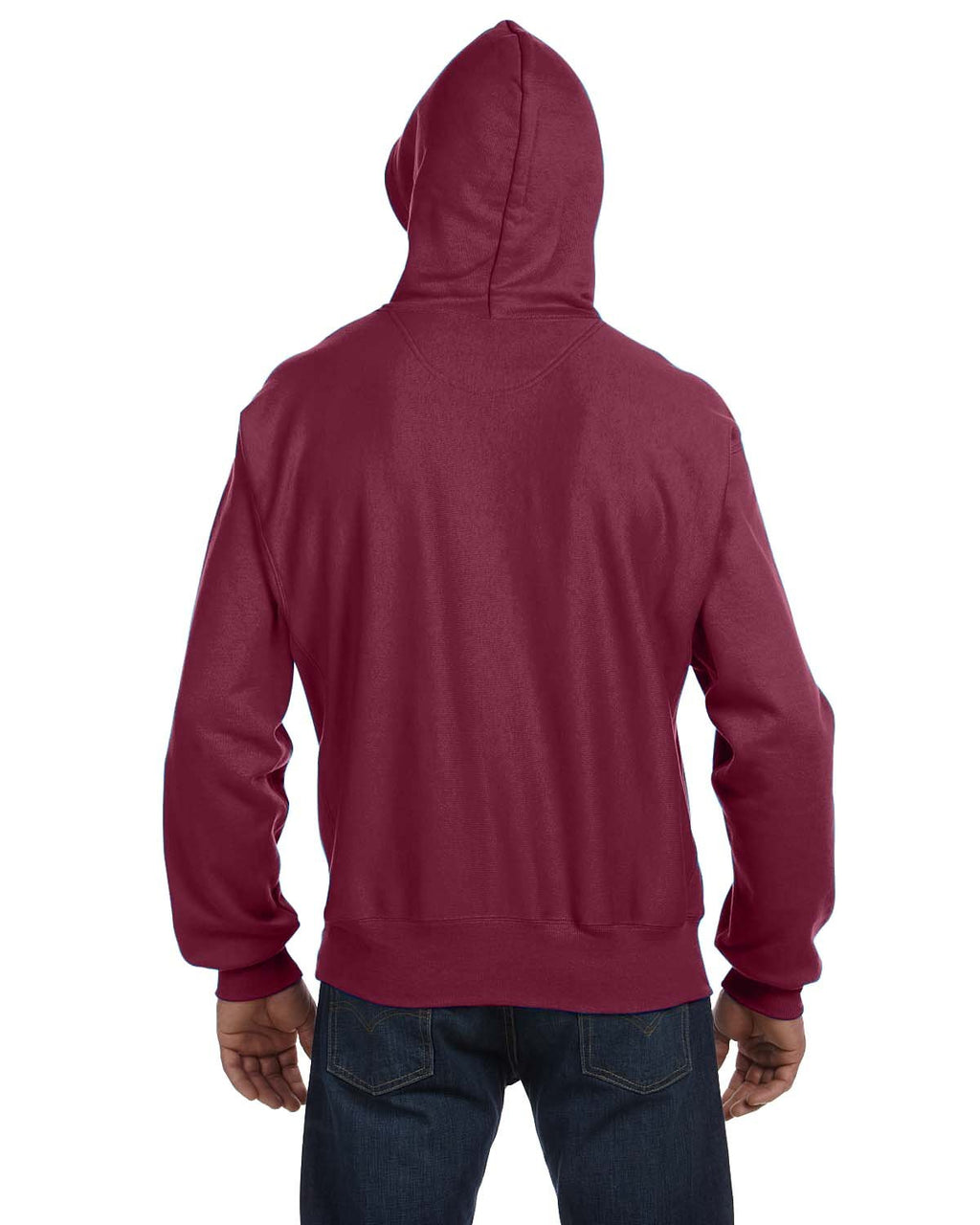 Reverse Weave Pullover Hooded Sweatshirt - OXFORD gRAY - M(D0102H2H7Fg)