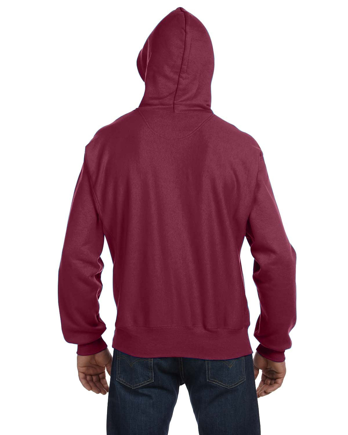Reverse Weave Pullover Hooded Sweatshirt - OXFORD gRAY - M(D0102H2H7Fg)