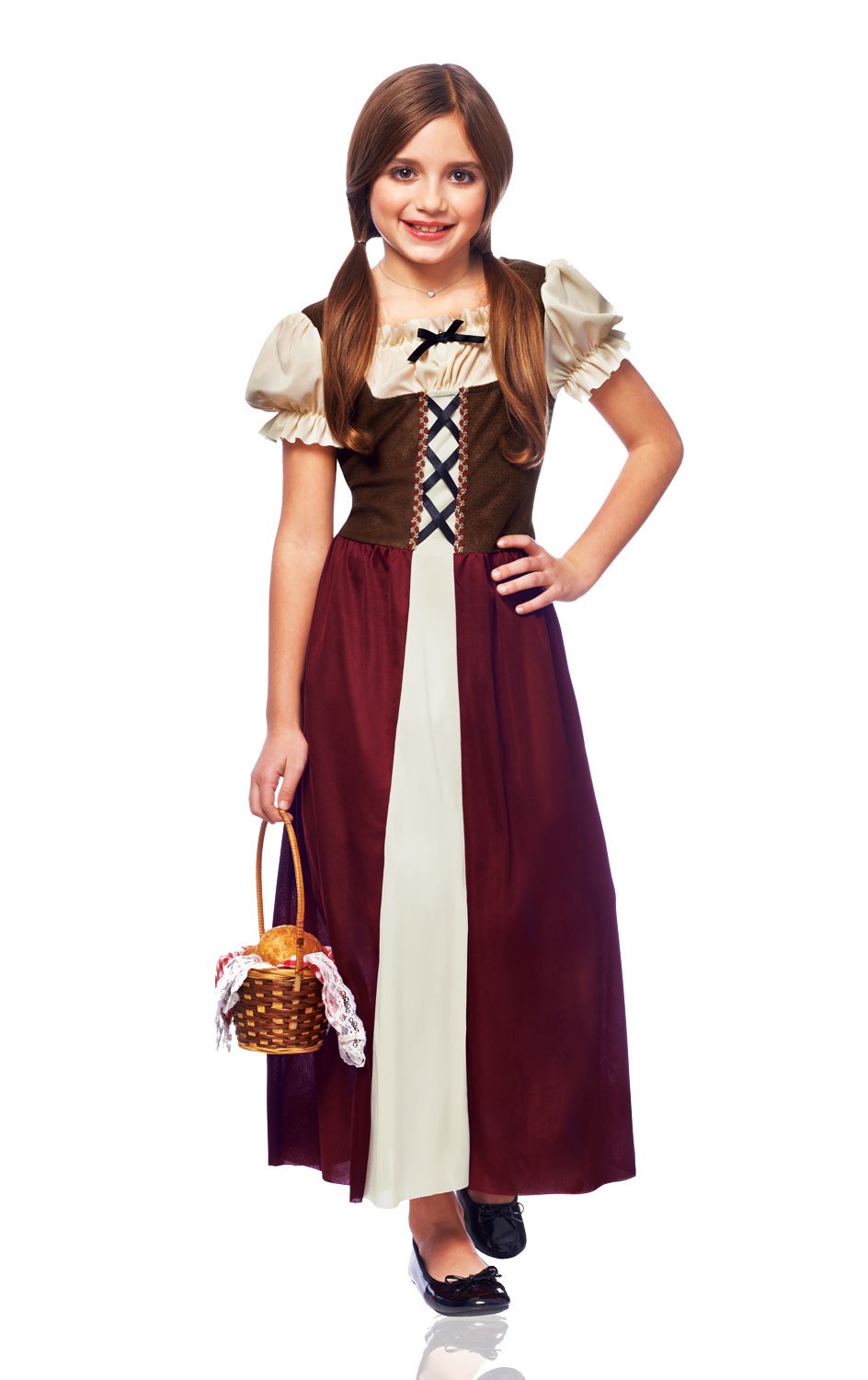 Costume Culture 49463-L Peasant Girl Child Costume  Large