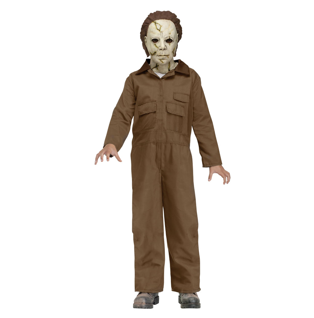 Fun World Rob Zombie Halloween Michael Myers Kids Costume Brown Large