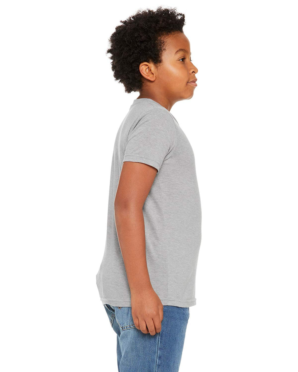 Youth Triblend Short-Sleeve T-Shirt - BLUE TRIBLEND - M(D0102H7W6M6)