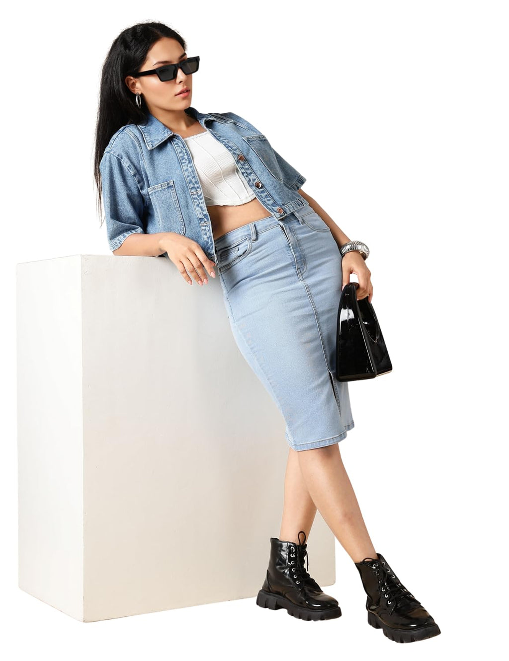 Inkd Cotton Western Skirt