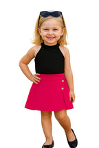 A.T.U.N. (ALL THINGS UBER NICE) Girls Stylish Two Piece Outfit Set with Sleeveless Tank Top and Skort | Casual Summer Clothing